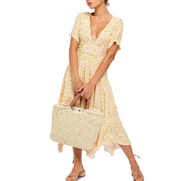 Free People Dresses & Skirts - NWT Free People In Full Bloom Midi Dress